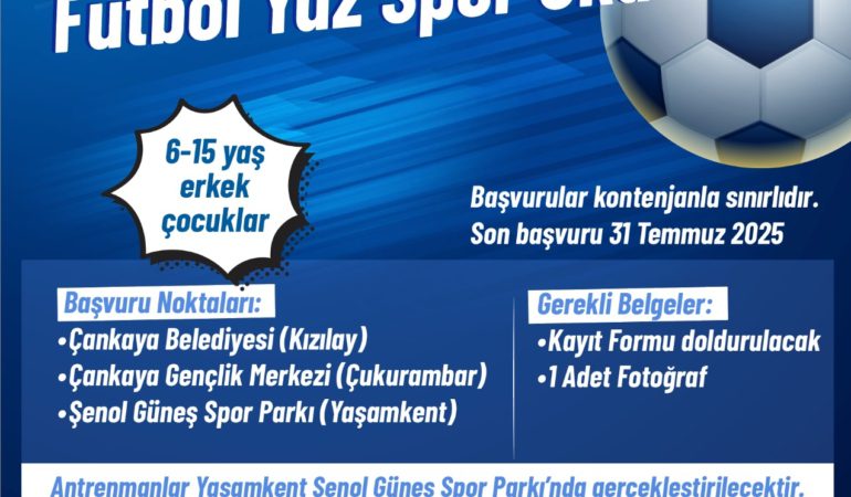 Futbol Yaz Spor Okulu
