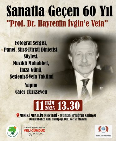 08.10.2025-Prof. Dr. Hayrettin İvgin’e Vefa Programı Mamak’ta